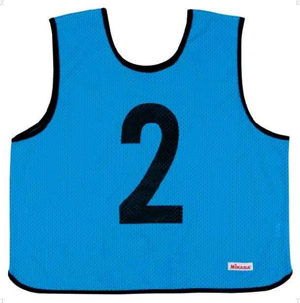 【11/27 2時までMAX1万円OFFクーポン&Pアップ】 ミカサ MIKASA ゲームジャケット レギュラーサイズ 青 ブルー ビブス チーム分け クラブ活...