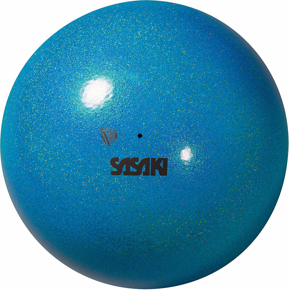 【5/23 20時からMAX1,800円OFFクーポン＆Pアップ】 ササキ SASAKI 新体操 ミーティアボール M－207BRM－F 径18．5cm F．I．G．認定品 手具 光沢 ゴージャス 部活 練習 トレーニング 大会 試合 発表会 新入部員 演技 M207BRMF MABU 1