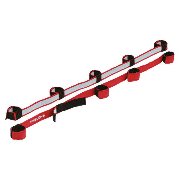 【11/30から全品3%OFFクーポン 先着100回&P10倍】 トーエイライト TOEI LIGHT むかでロープDX5 赤 レッ..