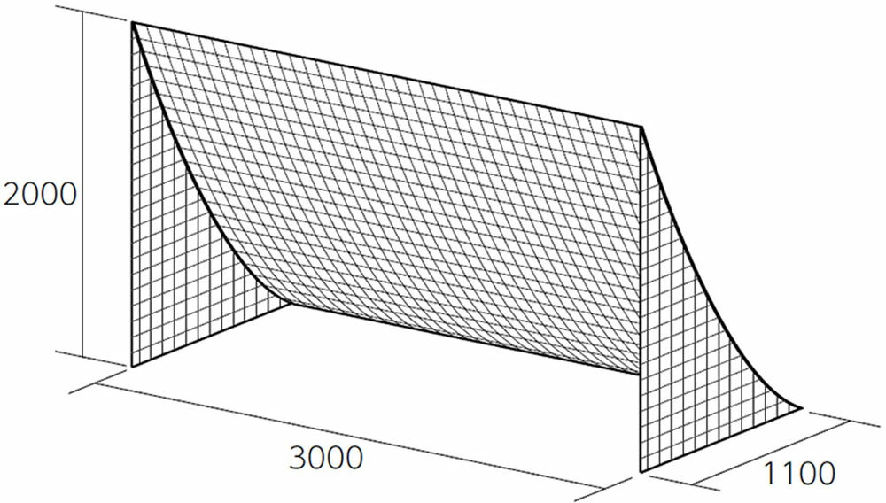 【11/27 2時までMAX1万円OFFクーポン&Pアップ】 トーエイライト TOEI LIGHT ミニサッカー用L型ネット B..