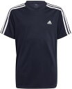 adidas アディダス デザインド トゥ ムーブ 3ストライプス 半袖Tシャツ DESIGN 2 MOVE 3－STRIPES TEE キッズ シャツ 半袖 子供 子ども ジュニア トップス 29341 H36816