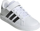 【GW期間中ポイント10倍！】 adidas アディダス グランドコート コート エラスティックレース＆トップストラップ GRANDCOURT COURT ELASTIC LACE AND TOP STRAP キッズ GW6521