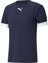 【9/18は全品4%OFFクーポン&P10倍】 プーマ PUMA サッカー TEAMRISE ゲームシャツ メンズ 半袖 Tシャツ 吸水 速乾 快適 ハーフスリ...