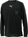 【5/6までポイント10倍】 プーマ PUMA サッカー LS レフリーシャツ メンズ レフェリー 審判 ウェア トップス 長袖 クルーネック ワッペン 練習 ...