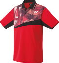 【5/18限定 ポイント10倍】 ヨネックス YONEX テニス ユニゲームシャツ 半袖 トップス ベリークール 吸汗速乾 UVカット 制電 試合 大会 部活 ...