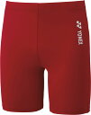 【7/11 2時まで全品3%OFFクーポン&Pアップ】 ヨネックス YONEX ジュニアハーフスパッツ 機能インナー タイツ コンプレッション 着圧感 ストレッ...