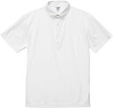 【7/18は全品5%OFFクーポン&P10倍】 ユナイテッドアスレ UnitedAthle 4.7オンス スペシャル ドライ カノコ ポロシャツ ボタンダウン ローブリード 202201XX 1