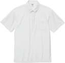 【7/18は全品5%OFFクーポン&P10倍】 ユナイテッドアスレ UnitedAthle スペシャルドライカノコポロシャツ ボタンダウン、ポケット付キ 202301X 1