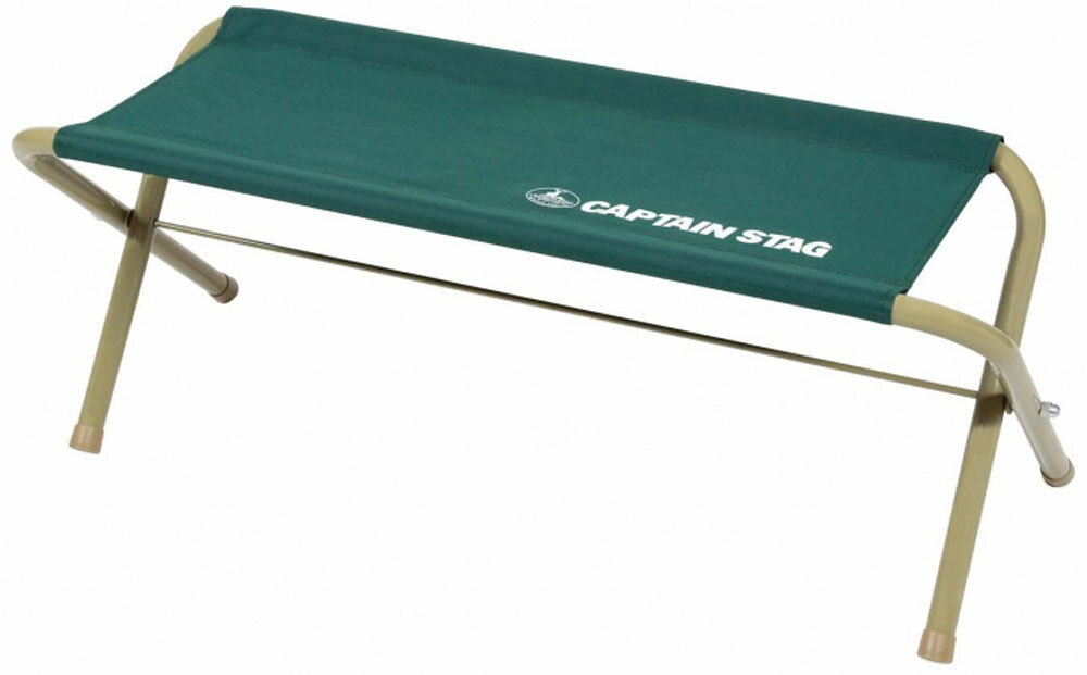 【11/30から全品3%OFFクーポン 先着100回&P10倍】 キャプテンスタッグ CAPTAIN STAG アウトドア CSフォールディングベンチ750 グリーン UC-1608 UC1608