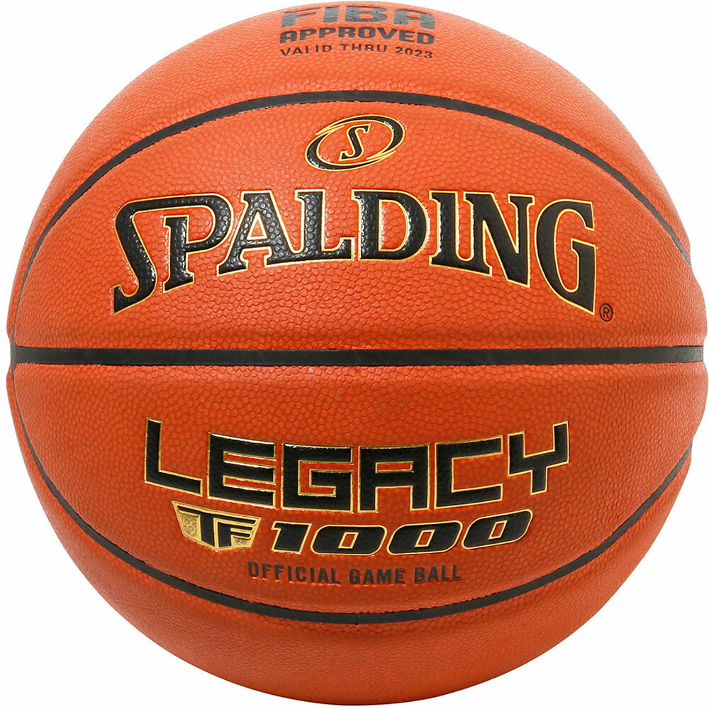 【11/18はポイント10倍】 スポルディング SPALDING バスケット レガシー TF-1000 FIBA JBA 6号球 バスケットボール ボール 合成皮革 SZ6 中学生以上 JBA公認球 FIBA公認球 バスケ 試合 77083J