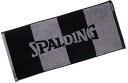 【7/15はポイント10倍】 スポルディング SPALDING バスケット ジャカードタオル ボーダー ブラック タオル スポーツタオル 抗菌防臭 吸水力抜群 ...