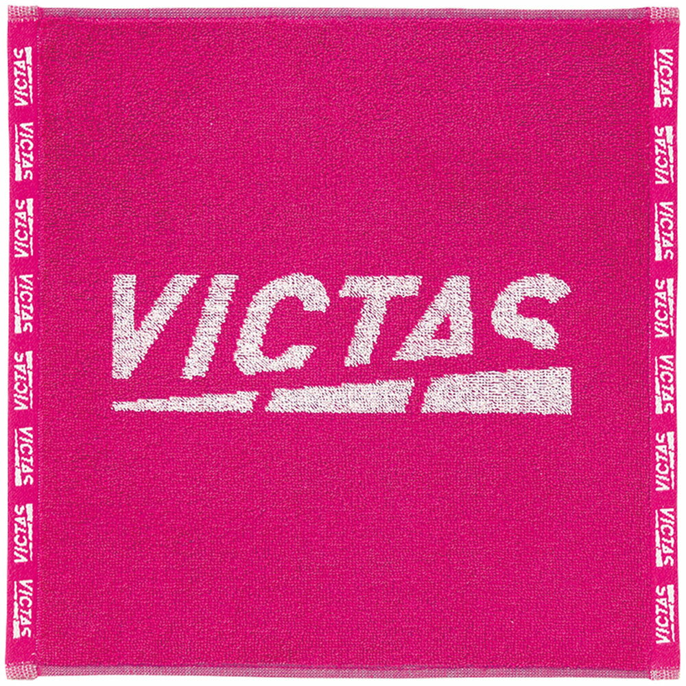 【5/18はポイントアップ実施！】 VICTAS ヴィクタス 卓球 プレイ ロゴ ハンド タオル PLAY LOGO HAND TOWEL 卓球 アクセサリー ジャガード 692102 7100