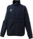 【7/18は全品5%OFFクーポン&P10倍】 スフィーダ sfida フットサル BP ウインターウィンドフルジップジャケット JR ジュニア キッズ 子供 防風 裏起毛 撥水 ポケット ジャンパー アウター 防寒 HEX Beastライン SA21831JR NAVY
