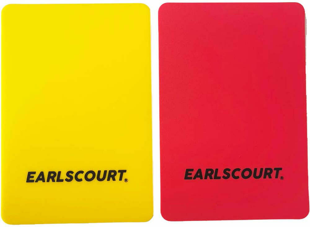 【5/20はポイントアップ実施！】 EARLSCOURT アールズコート サッカー レフリーカードセット ECR004