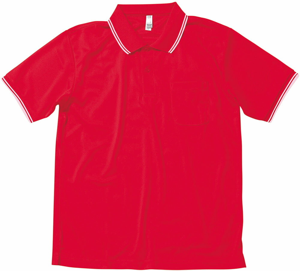 【11/30から全品3%OFFクーポン 先着100回&P10倍】 ボンマックス BONMAX 男女兼用・ジュニア Tシャツライン入りベーシックドライポロシャツ ...