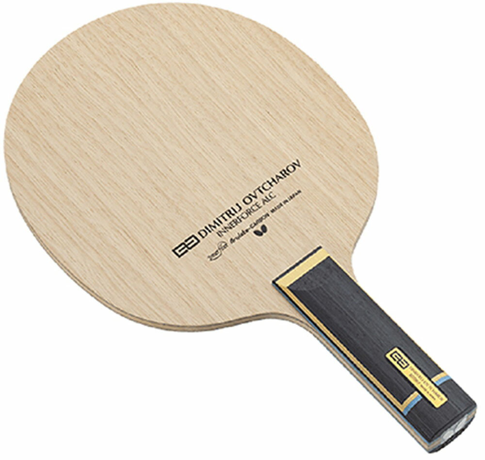 【11/20は全品4%OFFクーポン 先着200回&Pアップ】 バタフライ Butterfly 卓球 オフチャロフ インナーフォース ALC ラケット シェーク 攻撃用 ストレート ST 攻撃的 安定性 練習 部活 反発力 回転 スピン 37094
