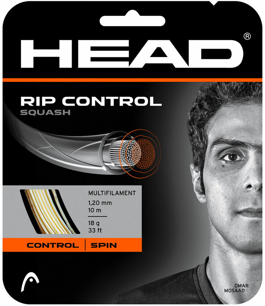 【5/30はポイントアップ実施！】 HEAD ヘッド RIP CONTROL SQUASH 281276