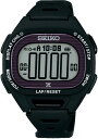 【7/15はポイント10倍】 セイコー SEIKO ス-パーランナーズS690 ブラック 薄型 ストップウォッチ ソーラー充電 日常生活用強化防水 LEDライト...