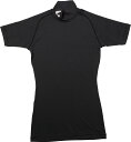 【5/16 2時までMAX3,000円OFFクーポン&Pアップ】 ルーセント LUCENT テニス Uni インナーTシャツ ハイネック 黒色 ブラック 吸汗速...