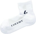 【5/6までポイント10倍】 ルーセント LUCENT テニス Ladies ソックス ホワイト 白色 くつ下 抗菌防臭加工 22〜25cm 女性用 くつ下 ウ...