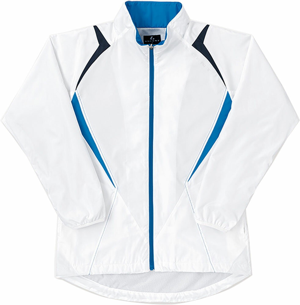 【3/18はポイントアップ】 ルーセント LUCENT テニス Ladies ウィンドウォーマーシャツ ホワイト 白色 防寒着 ウインドブレーカー トップス アウター 上着 女性用 冬 部活動 クラブ活動 サークル XLW6380