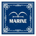 【9/18は全品4%OFFクーポン&P10倍】 クールビット coolbit ワンピース×クールビットバンダナ 海軍柄マリーン タオル ハンカチ 首筋 冷涼感 エコ対策 熱中症対策 スポーツ 運動 グラウンド 外遊び ONE PIECE HCH1MR BLU