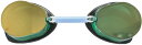 【8/20はポイント10倍】 ソルテック SOLTEC スイミング SOL レーシングゴーグル ソフトフレーム ミラータイプ ミラーグリーン 競泳 水泳 プール...