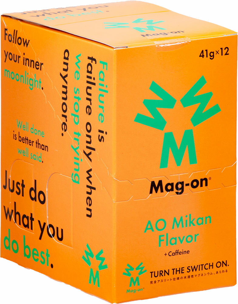 【5/30はポイントアップ実施 】 マグオン Mag－onMag－onエナジージェル 青みかんフレーバー 12個入 補給食 トレーニングTW210240
