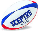 【5/6までポイント10倍】 セプター SCEPTRE ラグビー ワールドモデルWM-II レースレス ラグビーボール 5号球 ネイビー×レッド 日本ラグビーフ...