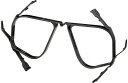 【8/24 20時から全品4%OFFクーポン&Pアップ】 リーフツアラー Reef Tourer マリン 水中マスク用インナーフレーム RA0508 BK