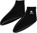 【7/15はポイント10倍】 リーフツアラー Reef Tourer マリン フィンソックス RA5005 BK
