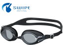 【9/10から全品5%OFFクーポン&P10倍】 ビュー VIEW スイミング ダブルフィット スワイプ アンチフォグ DOUBLE FIT SWIPE 大人用 フィットネス スイミングゴーグル くもり止め UVカット 選べる鼻ベルト V540SA BK