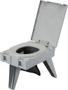 【6/3 20時から全品5%OFFクーポン&P10倍】 ホワイトベアー WHITE BEAR アウトドア 簡易式便座トイレ S261