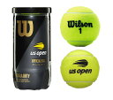 【4/18まで1万円以上で5%OFFクーポン&Pアップ】 Wilson ウイルソン テニス USオープン・エクストラ・デューティ US OPEN EXTRA DUTY テニスボール 硬式 1缶2球入り ITF公認 USTA公認 JTA公認 部活 試合 WRT1000J