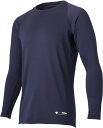【5/6までポイント10倍】 デサント DESCENTE 野球 リラックスフィットシャツヒート メンズ アンダーシャツ インナー 長袖 丸首 保温 防寒 起毛素...