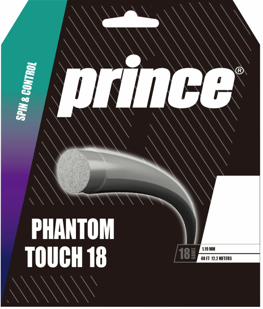 【5/18はポイントアップ実施！】 Prince プリンス テニス ストリング PHANTOM TOU 18 ファントムタッチ 18 5ヶセット 7JJ041
