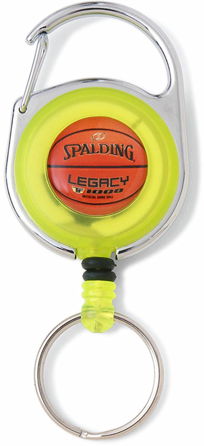 【5/27 2時までMAX1 800円OFFクーポン＆Pアップ】 SPALDING スポルディング バスケット カラビナ リール レガシー 12008LG