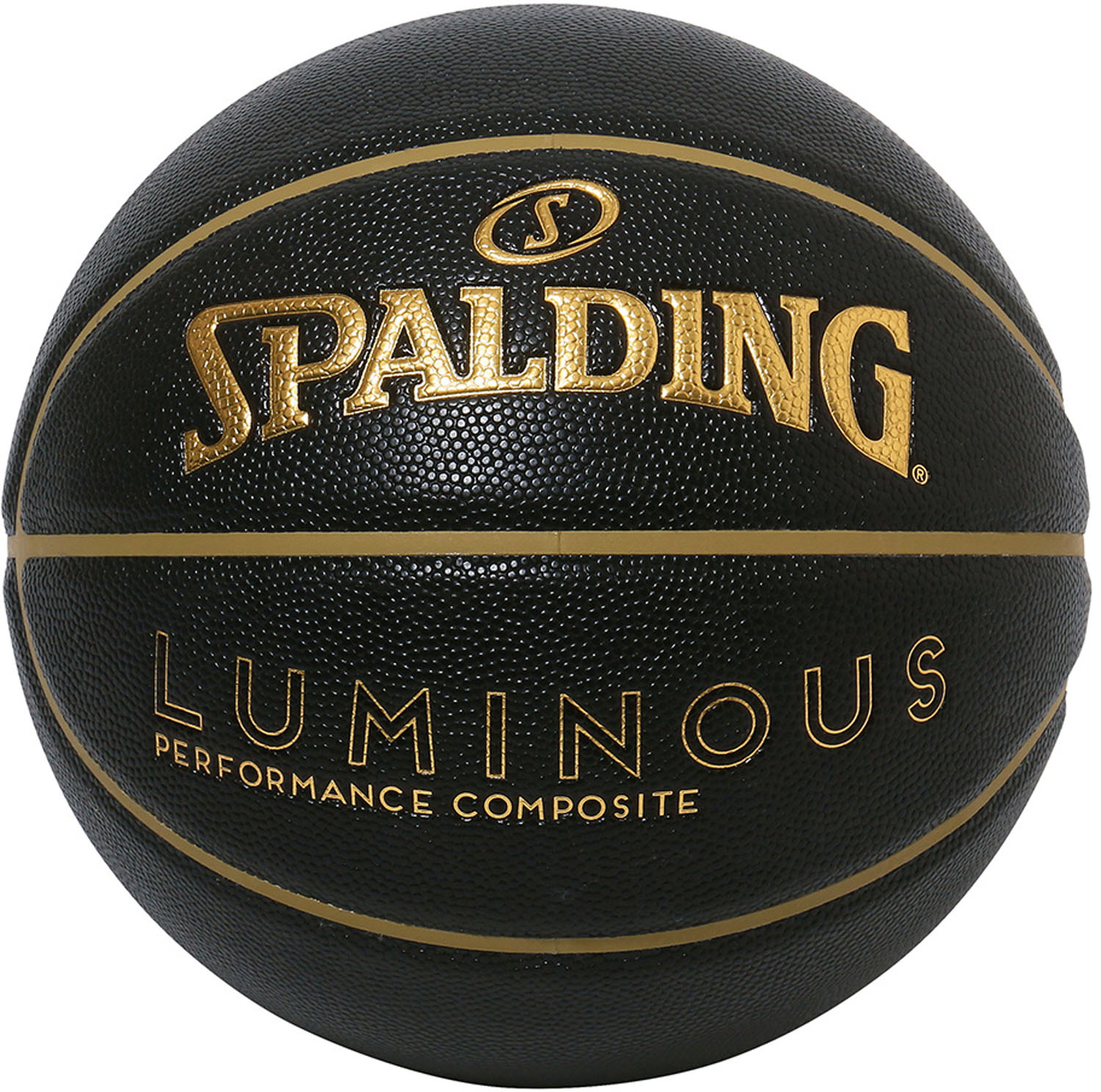 【11/18はポイント10倍】 スポルディング SPALDING バスケット ルミナス コンポジット ブラック×ゴールド SZ7 バスケットボール 77-847J 7号球 バスケ 大学生 中学 高校 練習 部活 シュート 7号 球技 77847J