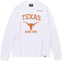 【GW期間中ポイント10倍！】 SPALDING スポルディング バスケット ロングスリーブTシャツ テキサス ロゴ HOOK’EM SMT23132TX 2000