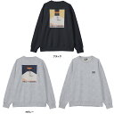 【GW期間中ポイント10倍！】 HELLY　HANSEN ヘリーハンセン アウトドア ボトルバックグラフィックスウェットクルー Bottle Back Graphic Sweat Crew スウェット トレーナー バックデザイン HH32411