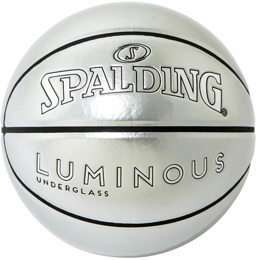 【11/18はポイント10倍】 スポルディング SPALDING バスケット ルミナス アンダーグラス シルバー SZ7 バスケットボール 77-433J シルバー 7号球 バスケ 大学 中学 高校 練習 部活 シュート 7号 球技 77433J