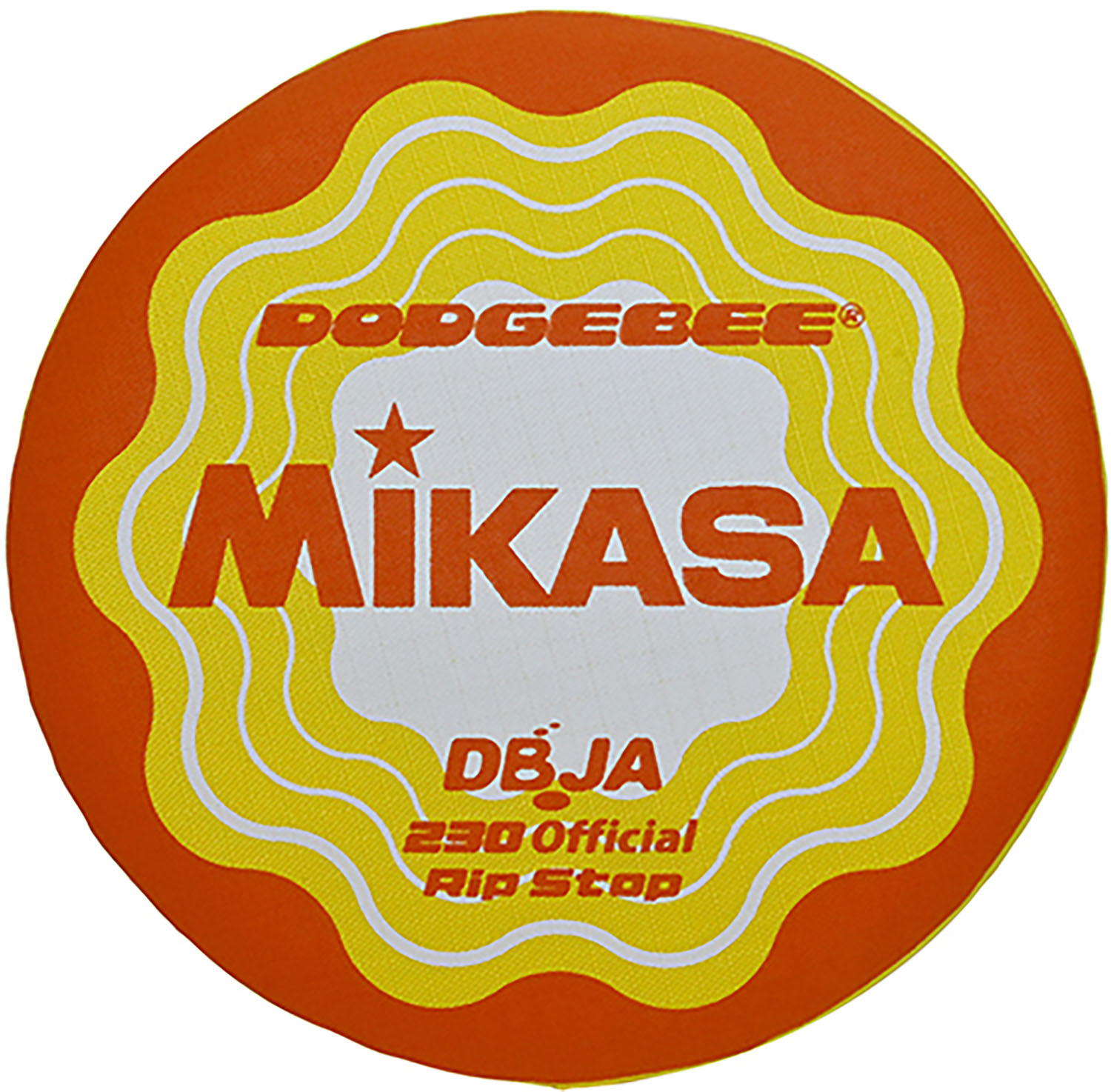 【11/14 10時からMAX1万円OFFクーポン＆P15倍】 ミカサ MIKASA ドッヂビー公式ゲームディスク オレンジ×ホワイト 日本ドッヂビー協会認定 ウレタン素材 大人 子ども 子供 こども 練習 部活 クラブ活動 レクリエーション DBJA230OW