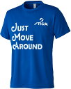 【5/9 20時からMAX3,000円OFFクーポン&P10倍】 スティガ STIGA 卓球 STIGA ロゴ T シャツ JP-III ブルー SS 1850...
