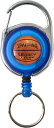 【5/6までポイント10倍】 スポルディング SPALDING バスケット カラビナリール レガシー シアン ブルー 青 リール式 キーホルダー バッグ LEG...