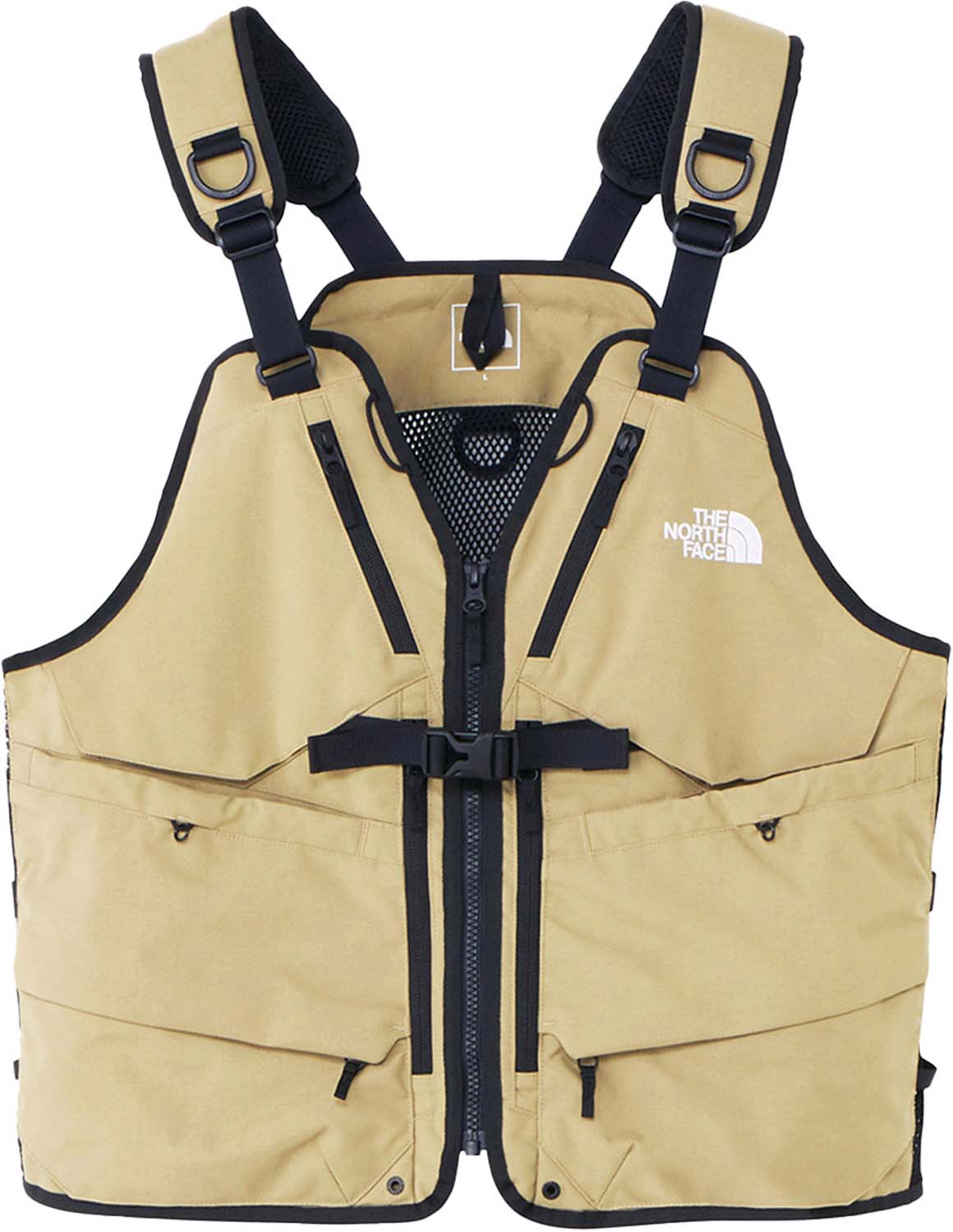 【2/18はポイントアップ】 ザ・ノース・フェイス THE NORTH FACE アウトドア ギアメッシュベスト Gear Mesh Vest メンズ レディース 釣り ショルダーハーネス 収納力 ジッパー付きポケット 通気性 アウトドアブランド NP22330