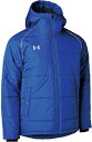 【6/22 20時からMAX3,000円OFFクーポン&Pアップ】 アンダーアーマー UNDER ARMOUR UAチーム インサレーテッド ジャケット ウインドブレーカー アウター パーカー 長袖 撥水 防風 中綿 裏起毛 防寒 保温 部活 チーム 練習 トレーニング あんだーあーまー 1381848
