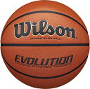 【7/20まで全品5%OFFクーポン】 ウイルソン Wilson バスケット EVOLUTION ゲームボール オレンジ/ブラック 7号球 フープ ケイジャー ...