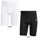 【7/18は全品5%OFFクーポン&P10倍】 アディダス adidas サッカー テックフィット ショートタイツ インナーパンツ アンダーウェア スパッツ 大人用 抗菌メッシュ ドライ ウェア トレーニング ジム 筋トレ 部活動 クラブ活動 KQZ55