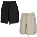 【7/15はポイント10倍】 プーマ PUMA ESS CAT ウーブン7 ショートパンツ メンズ 男性 ハーフパンツ 半ズボン 短パン トレーニング 部活 クラブ ジム フィットネス ランニング ロゴ 686866
