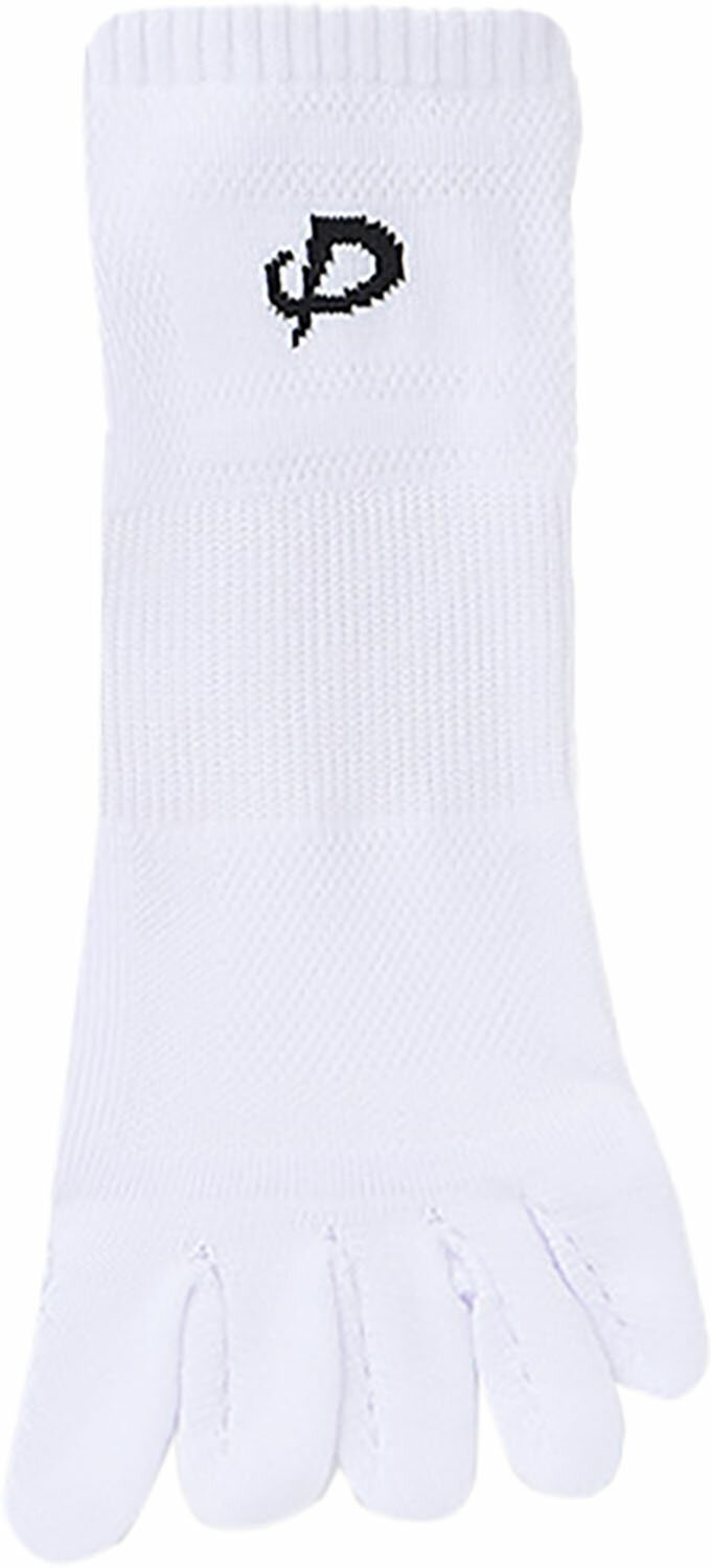 楽天カジュアルアスリート【12/3 20時から全品3％OFFクーポン&Pアップ】 ファイテン Phiten スポーツソックス 5本指 アンクル 2足組 ホワイト 27～29cm AL944775